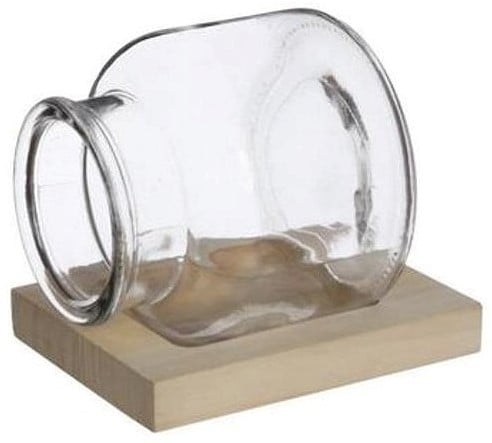 Actie Terrarium l.14,5 w.11,5 h.12,5 cm /stuk excl decoratie