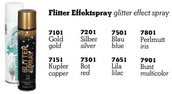 Glitterspray 400 cc