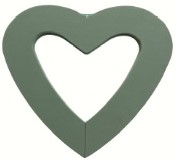 Hart 45 cm. open met OPENINGENvoor pootjes/leggs Hart 45 cm. oase voor verse bloemen
