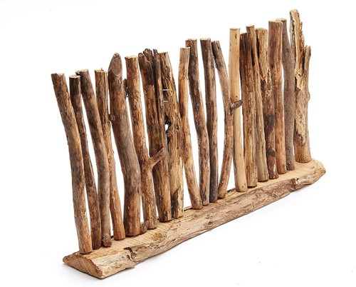 Peeled branch Fence divider 75*40cm leuk in combinatie met reageerbuisjes