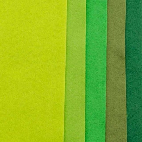 Viltlapje +/- 20x30cm. 1mm dik x1 stuk Grijs Viltlapje 20x30cm. 1mm