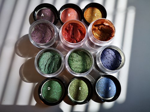 Kameleon Chameleon poeder Micapoeder Pigment 5gr Blue 3 Poeder Kleurstof voor Epoxy Resin, Nagels, Decoratie, Makeup,Schilderen