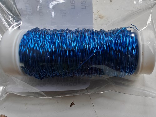 Bouilloneffectdraad 25 gr Blauw 17 Bouilloneffectdraad