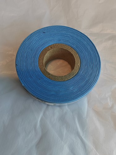 Zijdelint Lint voor Lintprinter kopen | 15 mm x 25 meter Zachtblauw | Satijnlint voor Godex, Argox, DC en Bedrukken | Decoflorall Smal lintje voor oa lintprinter Soepel Zijdelint Lint