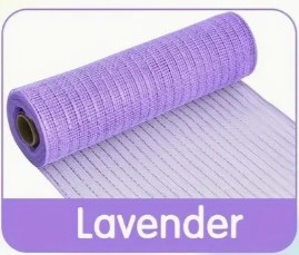 Deco Mesh Lavendel Voor Kransen en Inpakken Decomesh