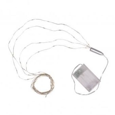 LED lichtsnoer m. draad/timer 4x120cm 96 LED 4-strengs Led set voor bv draad kerstboom