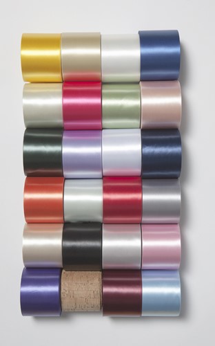 Zijdelint Lint voor Lintprinter 70mm rol 50 meter - rood  Soepel Zijdelint Lint