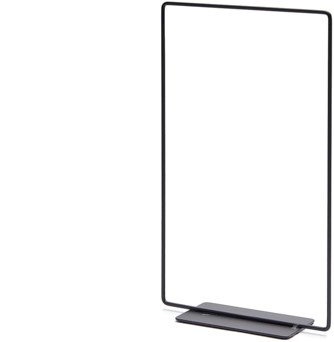 Metalen frame Rechthoek op voet 30x60cm   Metalenframe Metal rectangle on base