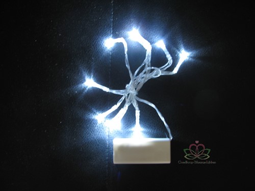 Microverlichting LED op batterijen Kerstlampjes. Kerstlichtje Kerstlichtjes Kerstlampje