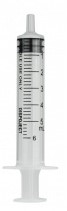 Wegwerpspuit 13x4x1,5cm 5ml    / per 10 stuks 13x4x1,5cm