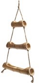 Bamboo planthanger 3 boats ±65 x 110 cm