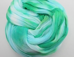 Nylon 120 Zeeblauw-Groen 2tonevoor het maken van bloemen Nylon
