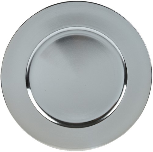 Onderbord Zilver – 33 cm Rond – Decoratief Tafelaccessoire Onderbord Zilver – 33 cm Rond – Decoratief Tafelaccessoire