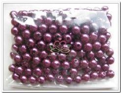 Parel, rijgparels 12 mm, zakje 50 gram. FLB - hbl85-0087-057 Pearl Parel, rijgpar