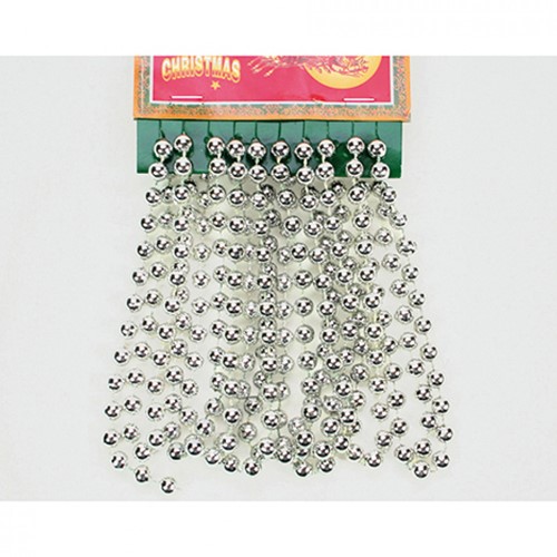 Parelketting diameter 8 mm 2, 75mlang Zilver Parelketting