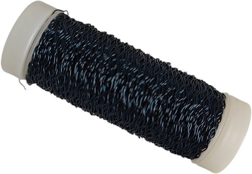 Bouilloneffectdraad – 25 gram – Petrol/Bijna zwart – Bouilloneffectdraad Bouilloneffectdraad