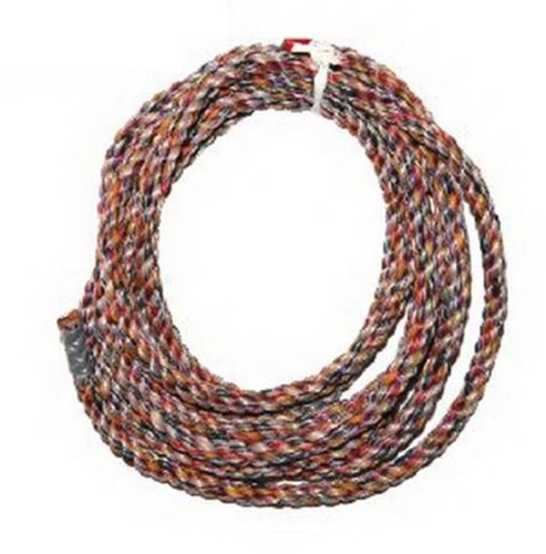 Actie TOUW recycle fabrics rope 5 mtr dia 5 mm decoratief touw van gerecycled materiaal