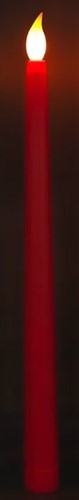 LEDkaars Rood Warmwit / stuk voor bloemschikken en decoratie