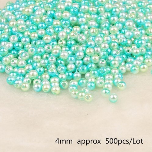 aParels pareltjes Rijgparels Rainbow 4 mm +/-500 stuks.  aParels Rijgparel