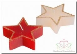 Sterkaars rood +/- 7 cm. Per 2 stuks Sterkaars rood