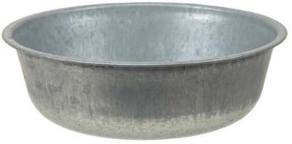 Zinken schaal 22*7 cm Onderbord schaal