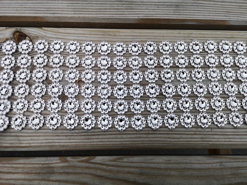 Zeeuwse knop 15mm Matjes 1 yard Zilver Zeeuwse knop 15mm