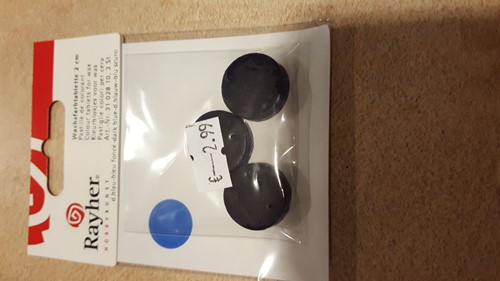 Kleurstof voor was en kaarsen-gel Donkerblauw 3 stuk, 2 cm Kaarsen kleurstof