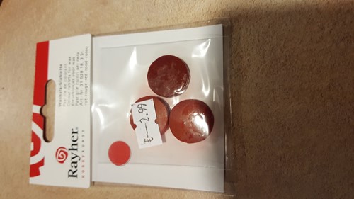 Kleurstof voor was en kaarsen-gel Rood 3 stuk, 2 cm Kaarsen kleurstof