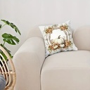 Kussenhoes Witte pompoentjes #29 mooie kussenhoes 45*45 cm