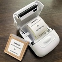 Labelprinter Marklife P50 Labelmaker incl software en gratis startrol / st Print labels vanaf je, tablet of telefoon EN zonder inkt