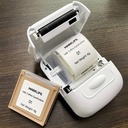 Labelprinter Marklife P50 Labelmaker incl software en gratis startrol / st Print labels vanaf je, tablet of telefoon EN zonder inkt