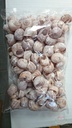Landsnail small Frosted/White wash 250 gram Geverfde landslak schelpen
