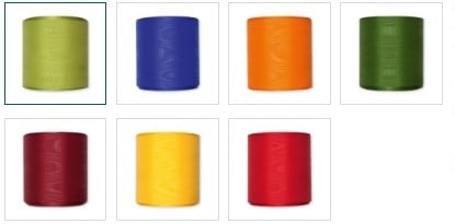 Lint 75 mm breed Moire per meter -hotstamp om zelf te schrijven - 5025-075-100-25 zwart 