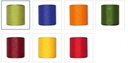 Lint 75 mm breed Moire per meter -hotstamp om zelf te schrijven - 5025-075-100-25 zwart 