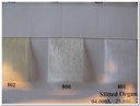 Lint organza Slitted 25 mm rol 25 m - 802 Ivory 