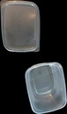 Losse deksels ca. 10st  - Passend op artikel 018249 pp bakje transparant 250c