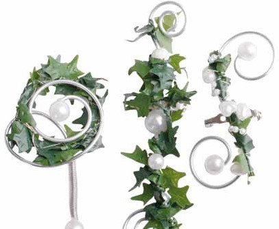 Luxe Corsage houders Big Size 4 Pk 2 soorten-Spiralen Corsagehouders