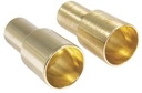 Maak van je fles een kandelaar Goud  2,2/1,8x5cm set van 2 excl decoraties