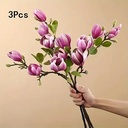 Magnolia TAK 65 cm Purple / stuk Mooie kunst bloesemtak