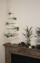 Metalen ringen diverse maten box 5st, zwart grootverpakking doos voor hangende kerstboom
