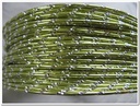 Oasis® Diamond Sensation Wire - 40-10104 Appelgroen Aluminiumdraad met diamanteffect
