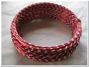 Oasis® Diamond Sensation Wire - 40-10105 rood Aluminiumdraad met diamanteffect