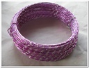 Oasis® Diamond Sensation Wire - 40-10109 Lavender de lichtere Aluminiumdraad met diamanteffect