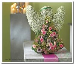 Oasis® Mini Engel 45*34*5 cm oase voor verse bloemen Met staander 