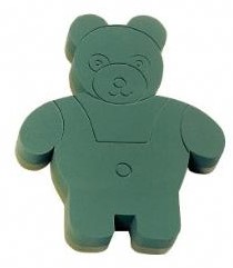 Oasis® Teddybeer oase voor verse bloemen 48 cm staand