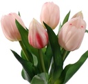 Tulp Tulpen Lichtroze Light Pink 30cm Bundel 5st Merk: PURE kunststof