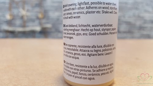 Allesverf Acryl 59 ml Vuurrood op waterbasis
