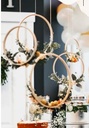 Bamboe ring Borduurring Flowerhoop 30 cm /stuk Bamboo bloemenring