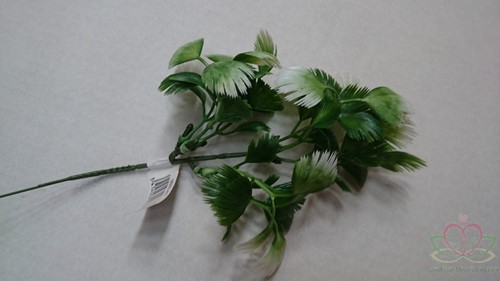 Palm Pick corsagevuller Groen -wit bundel 6 stuks 