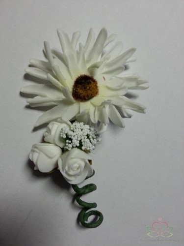 Corsage Aster Creme Wit CAS 40 Corsage Aster